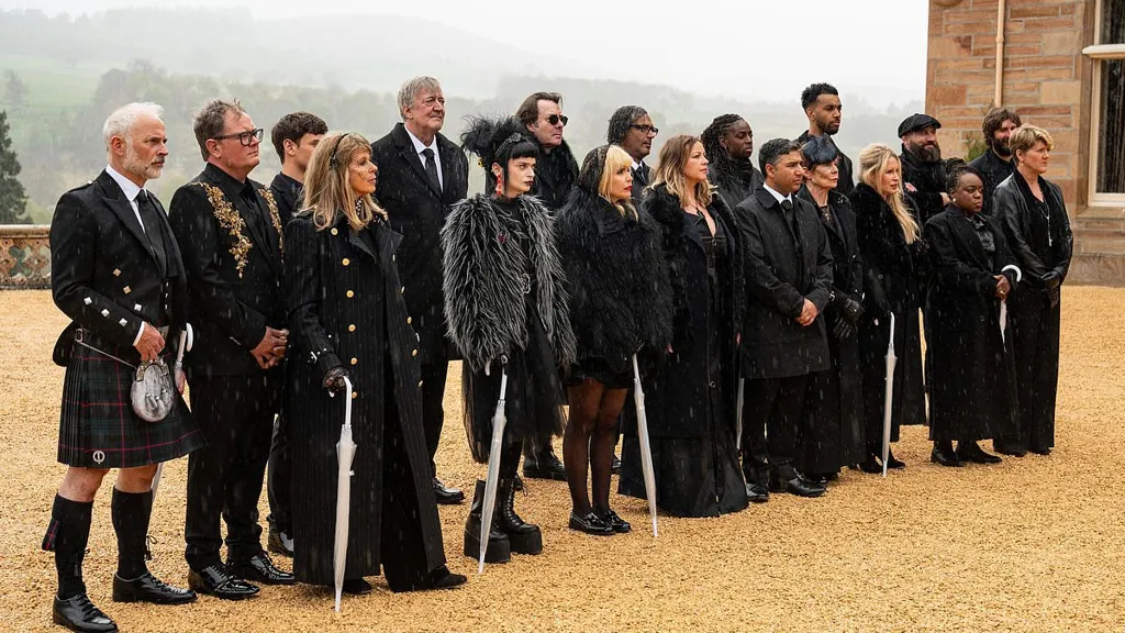 Celebrity Traitors fans distracted by 'inappropriate' funeral outfit