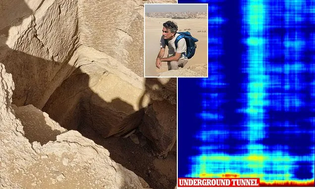 Discovery under Egypt's pyramids may lead to forgotten underworld