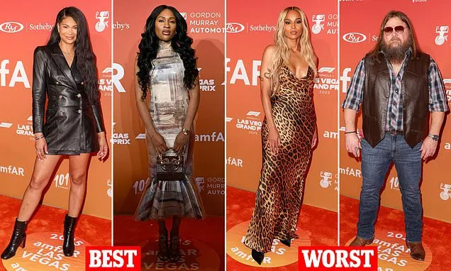 Best and WORST dressed stars at the amfAR gala in Las Vegas
