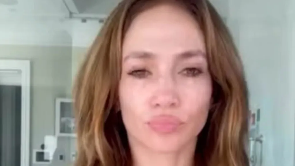 Jennifer Lopez, 56, gives rare look at makeup-free face in new video