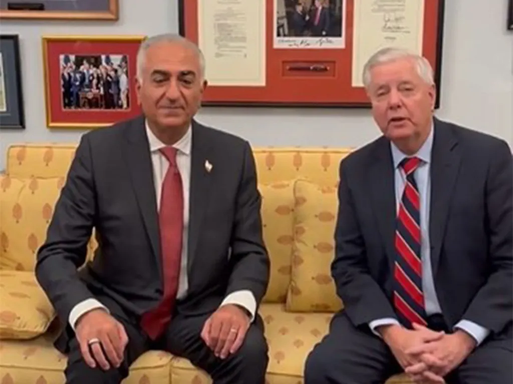 US Senator Graham meets Reza Pahlavi, reiterates 