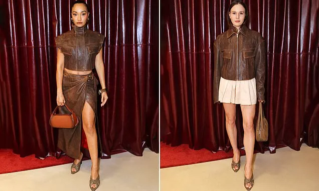 Leigh-Anne Pinnock and Holly Ramsay stun at Ferrari Style opening