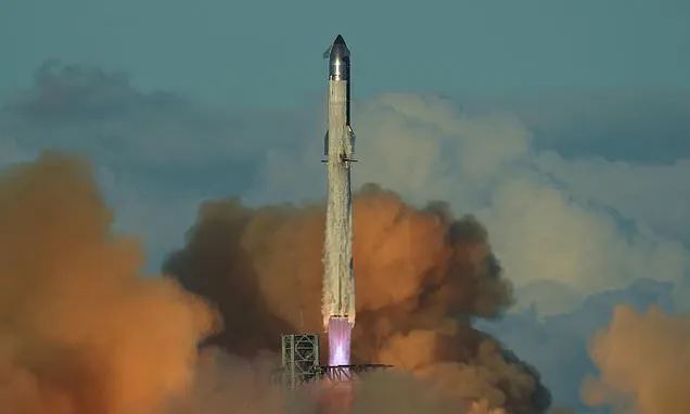 SpaceX launches the 11th test flight of its mega Starship rocket