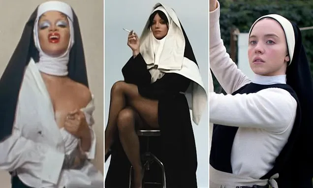 Lily Allen leads the bizarre rise of 'convent dressing'