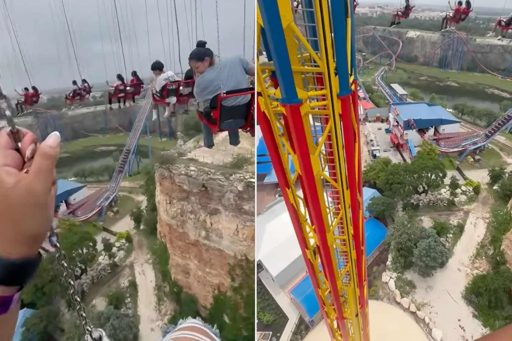 Amusement Park Swing Ride Abruptly Stalls, Leaving Guests 'Unable to Move' as They Dangled 200 Feet in the Air