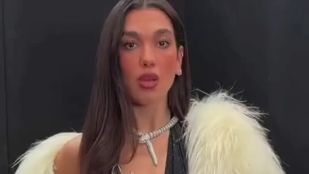 Dua Lipa takes fans behind-the-scenes at the BRITs