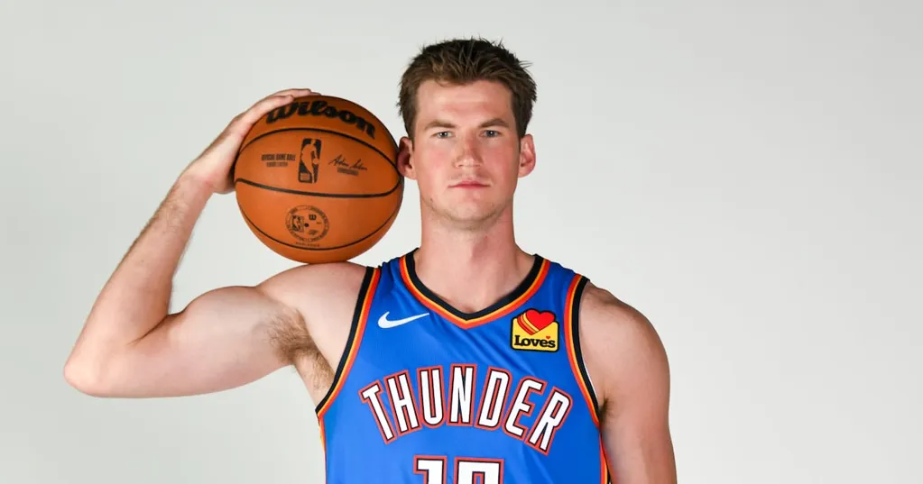 Former Runnin' Ute Branden Carlson feeling great vibes in OKC