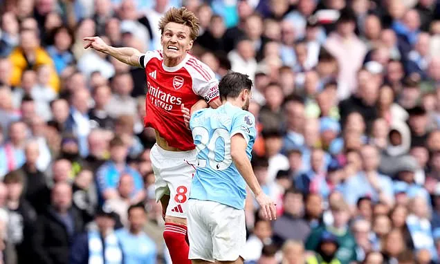 All still to play for - Martin Odegaard defiant despite defeat to...