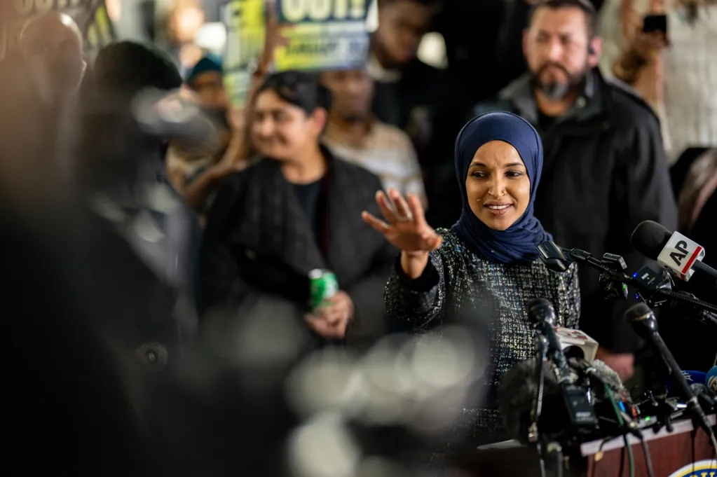 Ilhan Omar reacts to Nancy Mace's 