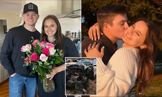 Fiancé killed and bride-to-be injured after COP crashed into them