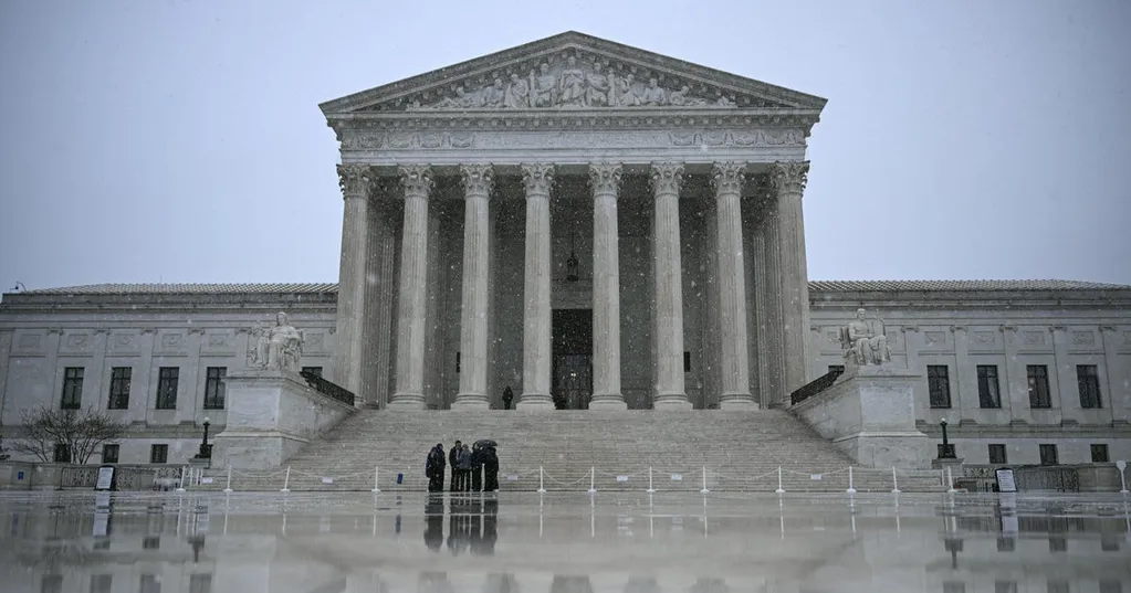 Supreme Court hearing dispute today over late-arriving mail ballots