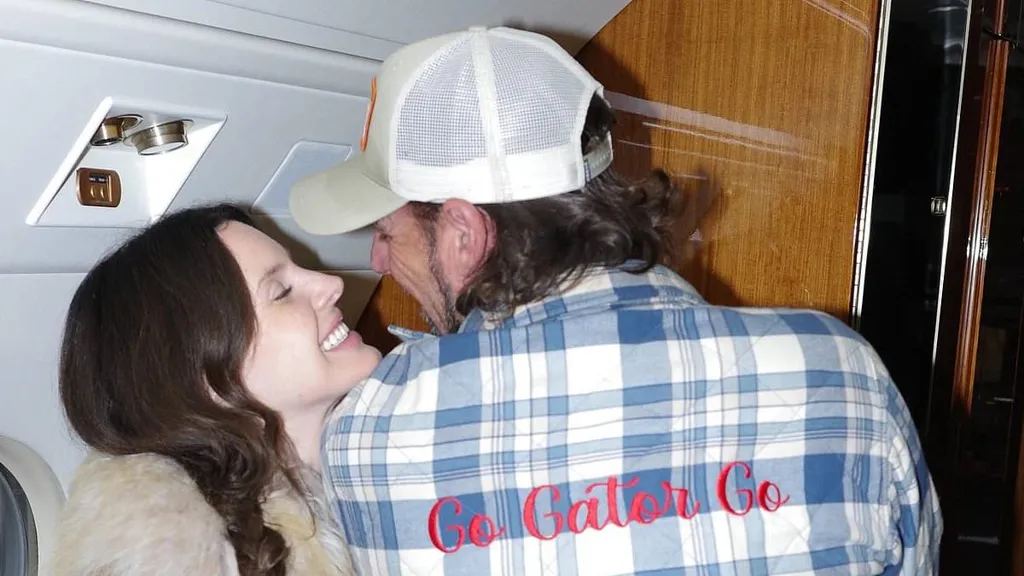 Lana Del Rey cosies up to husband Jeremy Dufrene in Paris