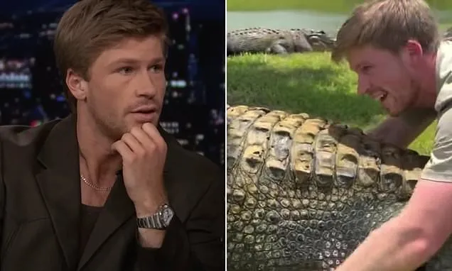 Robert Irwin reveals life-threatening encounter with 317kg crocodile