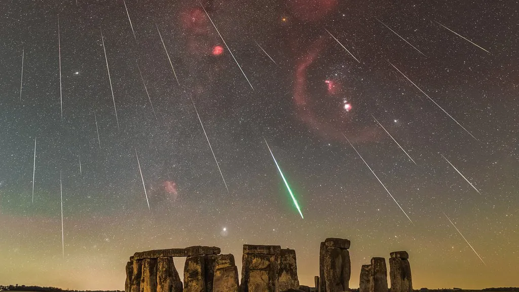 Spectacular multi-coloured meteor shower will end tonight