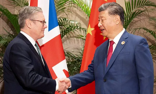 Britain is 'at risk of falling into a Chinese debt trap' amid spy saga