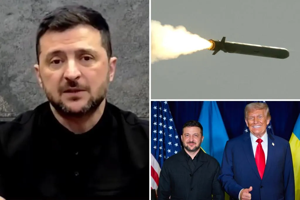 Zelensky suggests Tomahawk missiles could make progress toward ending...