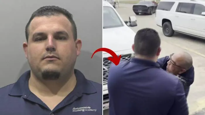 Pasadena salesman arrested for assault on KPRC news crew, also accused of stealing over $144K from Tomball dealership