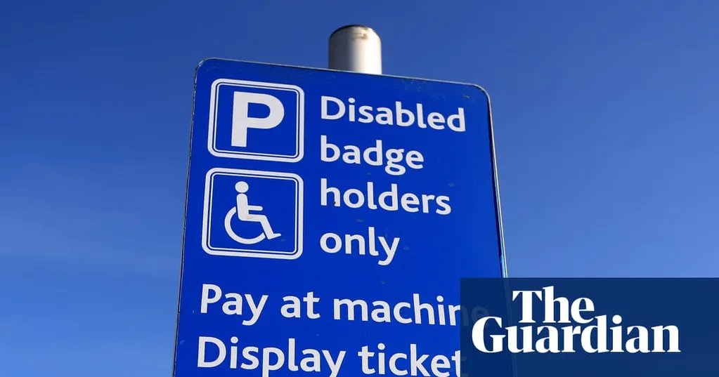 Blue badge permits now held by 1 in 15 adults in England