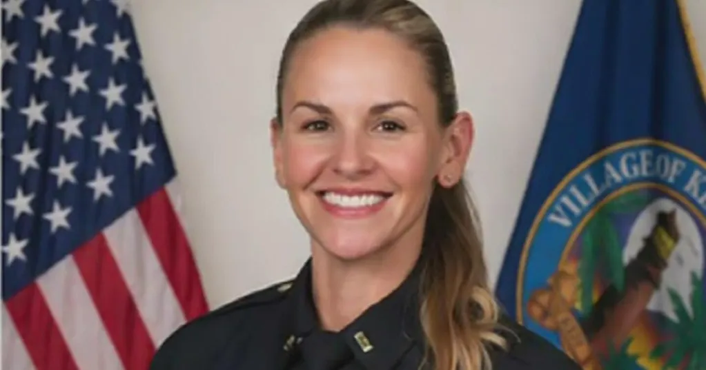 South Florida police department promotes its first female police major during a special ceremony