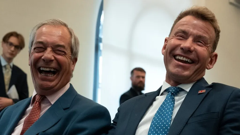 Awkward! How the new chairman of Reform called Farage 'an idiot'