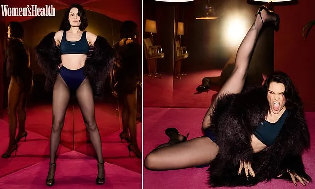 Jessie J shows off her strong figure for Women's Health cover