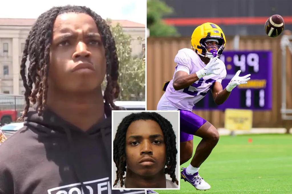 LSU football's JT Lindsey surrenders after being accused of allowing...