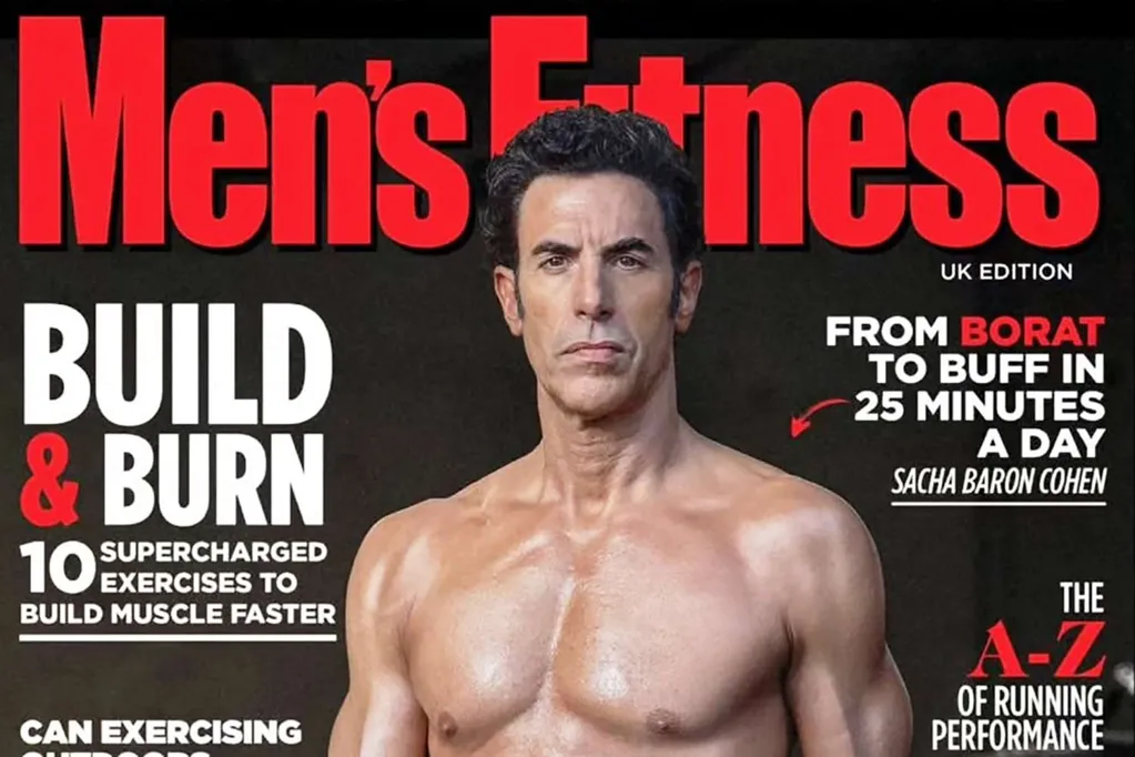 Sacha Baron Cohen Reveals 'Mid-Life Crisis' Transformation with Shredded Physique: 'This Is Not AI'