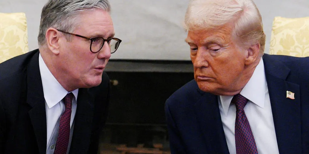 Trump meets with UK Prime Minister Starmer on heels of EU trade deal