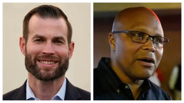 Candidates for Greene's seat clash over Iran war, economy in runoff election debate