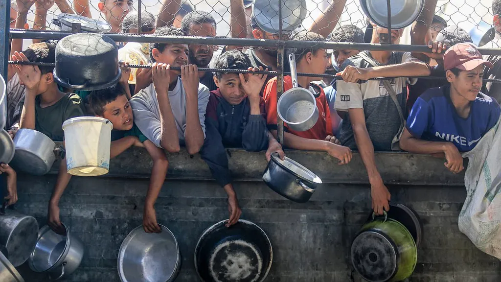 Israel lashes out at Gaza famine claims as 100 NGOs warn of starvation
