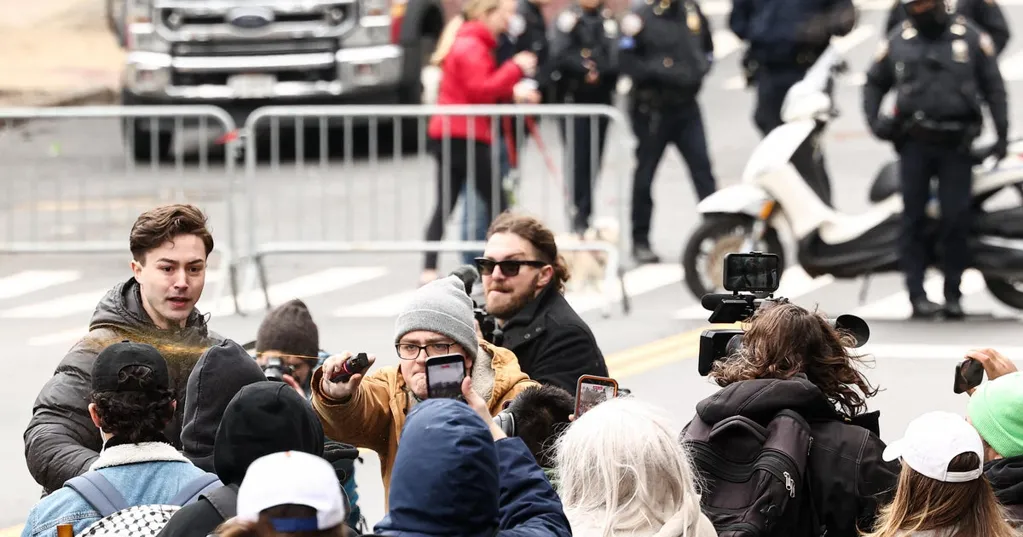Philadelphia man charged after protesters clashed at NYC Mayor Zohran Mamdani's residence