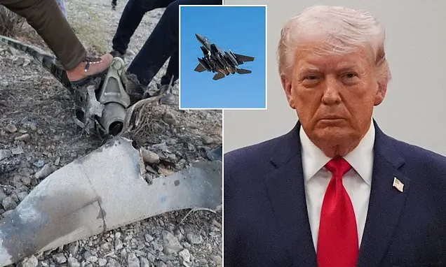 Iran shares gloating photos of US F-15E shot down by its rockets