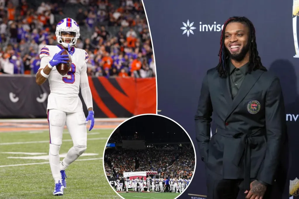 Exclusive | NFL's Damar Hamlin reveals how he relieves stress fast  --  3 years after his near-death scare