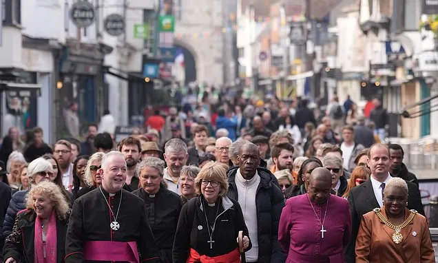 Archbishop of Canterbury 'relieved´ to complete six-day pilgrimage