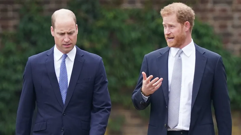 Prince William 'is no longer angry at Prince Harry's royal outbursts'