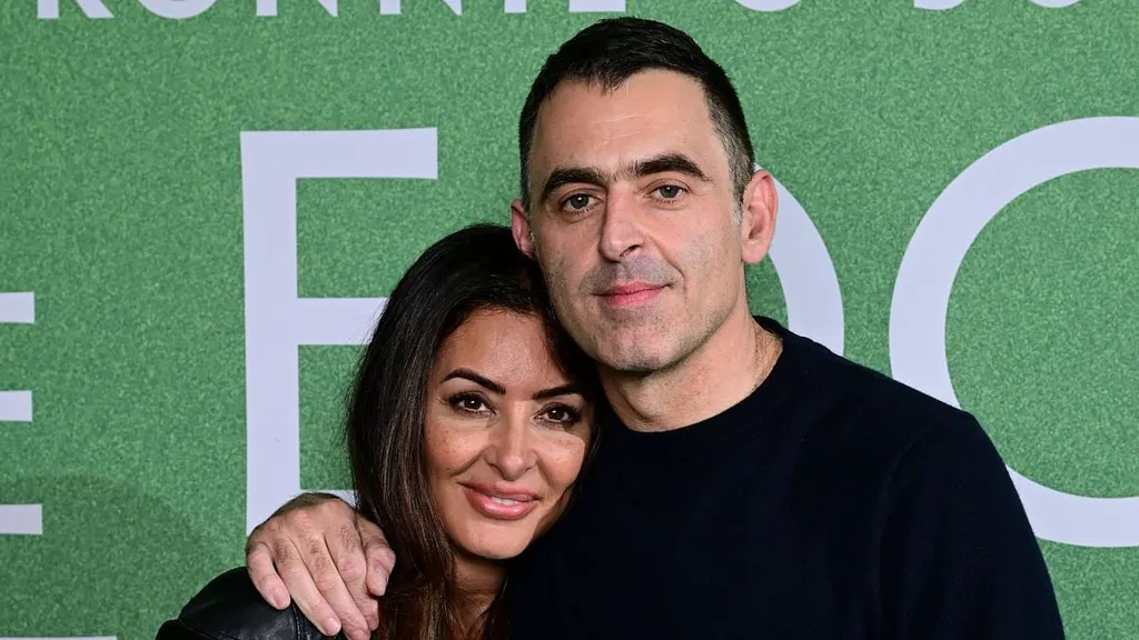 Ronnie O'Sullivan and Laila Rouass MARRIED