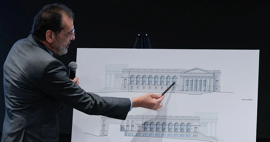 White House says ballroom plans include adding second story to West Wing colonnade