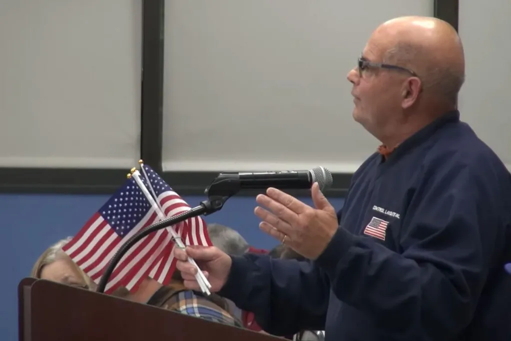 NJ town council ban on flags as props 'undermines democratic values', civil groups say