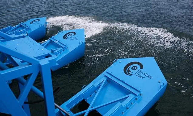 New wave: Sea power turned into energy at Los Angeles port