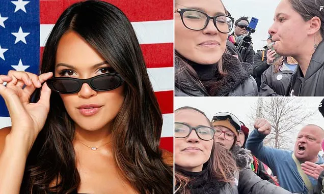 Excuse of father caught shoving reporter at violent anti-ICE protest