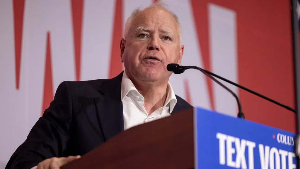 Tim Walz says Trump 'damn near killed himself' getting into truck