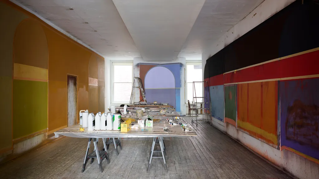The Artist Transforming His Studio Into a Cathedral of Color