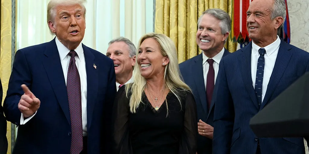 Trump reacts to Marjorie Taylor Greene resignation, says he 'refused to return' her 'barrage of phone calls'