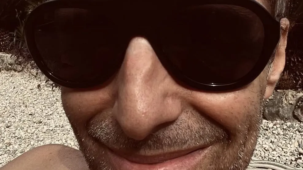 Liam Gallagher shares rare beaming selfie while sunbathing in France