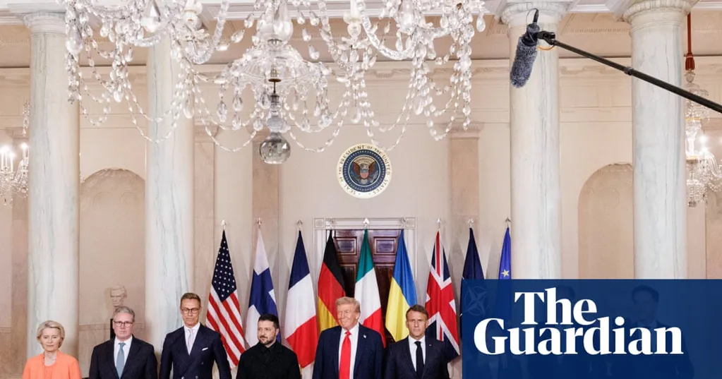 European leaders scramble to shield Ukraine in high-stakes Trump talks - but did they?