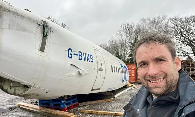 How a Brit is burying a Boeing 737 to turn it into a nuclear bunker
