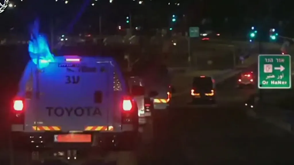 Convoy carrying Israeli hostages inside coffins returns from Gaza