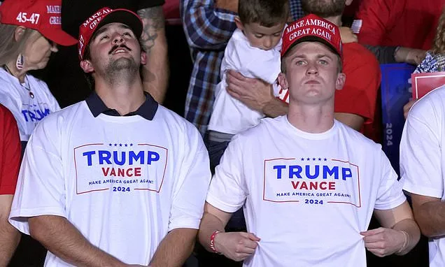 Young men swung to the right for Trump after a campaign dominated...