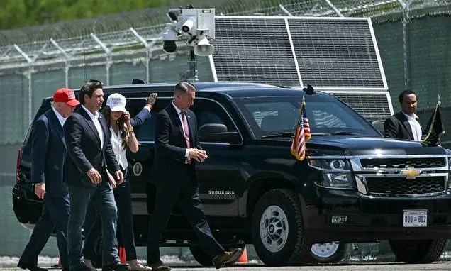 Trump hails new 'Alligator Alcatraz' migrant detention center