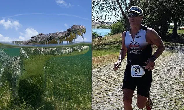 Fitness trainer, 72, reveals how he escaped crocodile's death roll